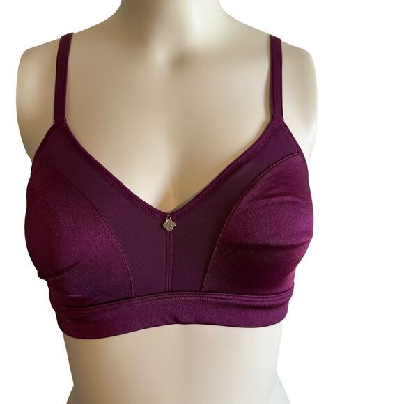 Breezies Rasberry "Purple" Light Support Bra Size‎ 34C - Picture 1 of 8